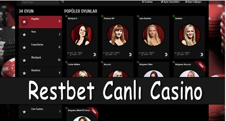 Restbet Canlı Casino